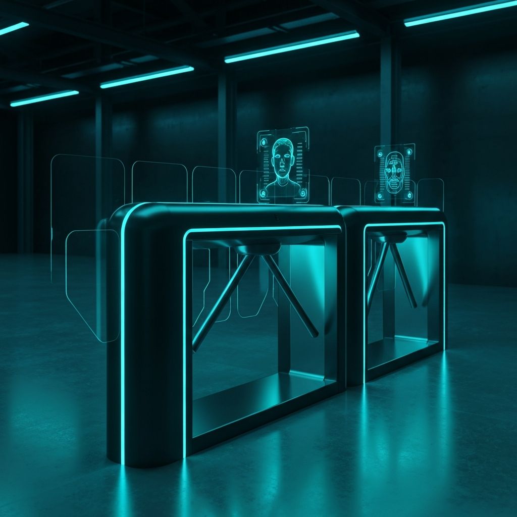 Stallion Optics turnstile system